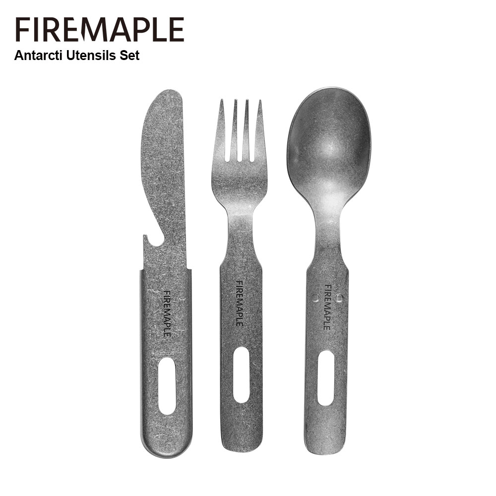 Camping Cooking Bundle - Fire-Maple Antarcti 3in1 Utensils Set Fork
