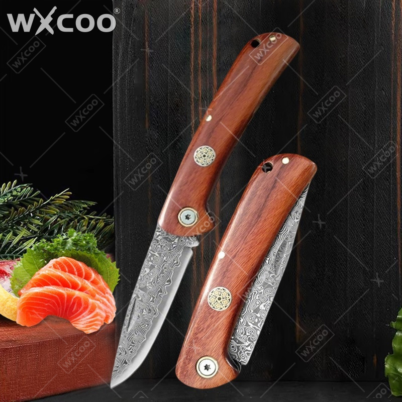 Camping Cooking Knives - WXCOO Folding Knife Pocket Knife Stainless