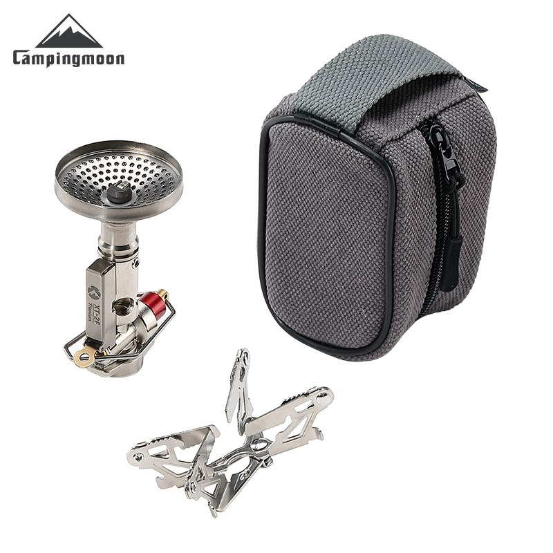 Camping Cooking Fuel - CAMPINGMOON XT-2F Xuanfeng Titanium Rocket Stove