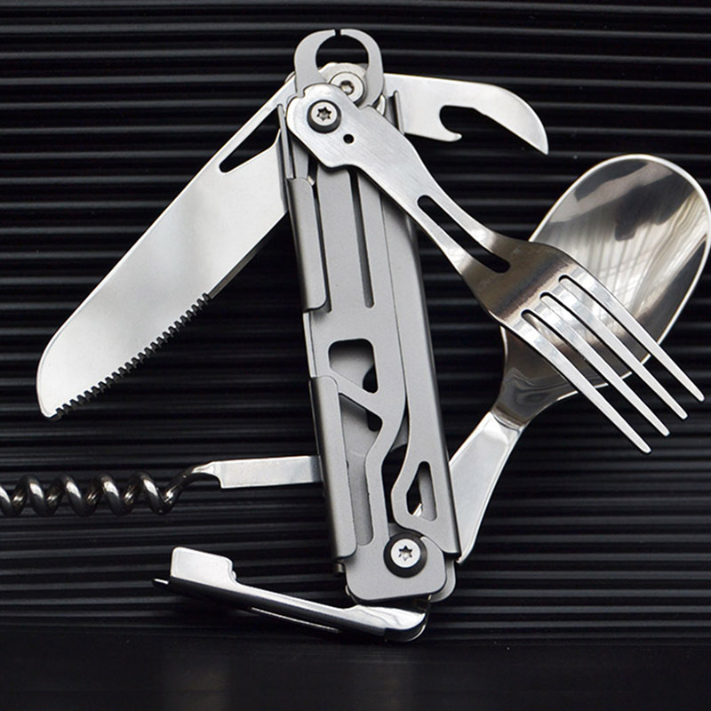 Multi-function Camping Fork Sp - Camping Cooking Bundle review and price