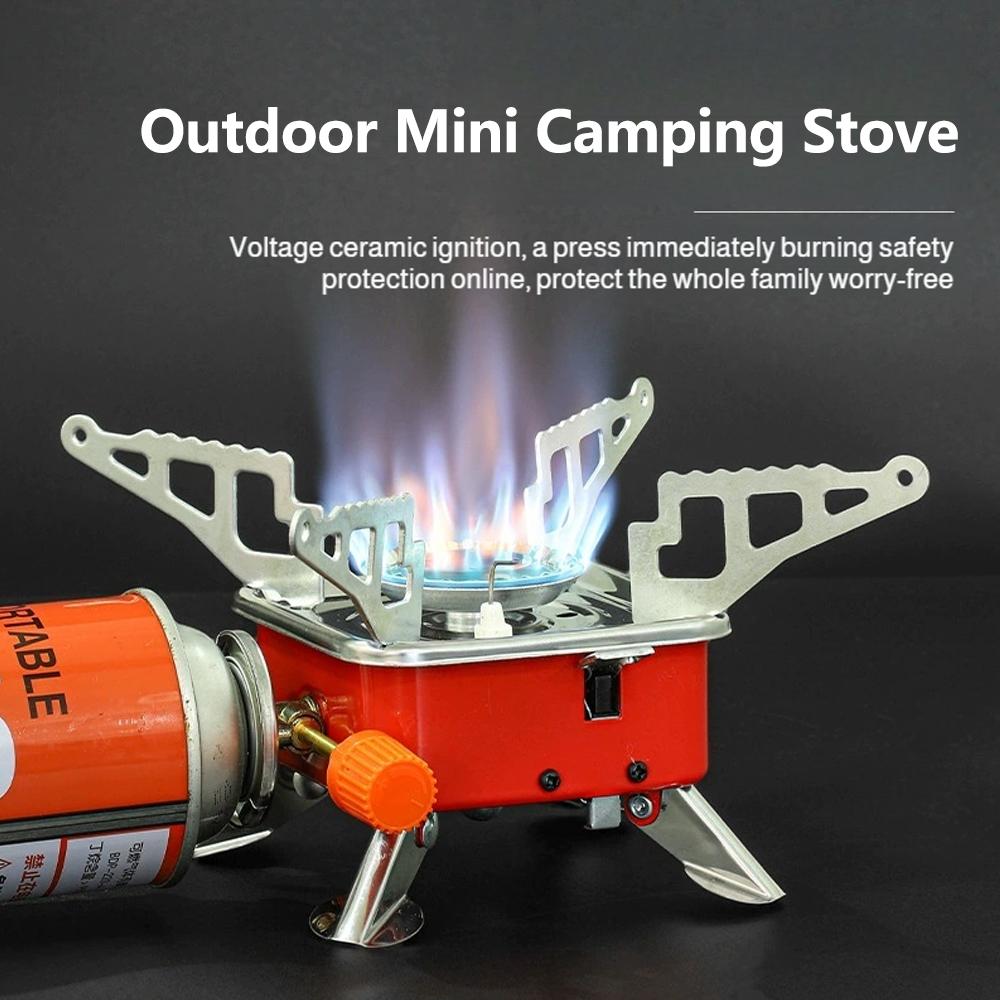 Portable Foldable Windproof Ca - Camping Cooking Heater review and price