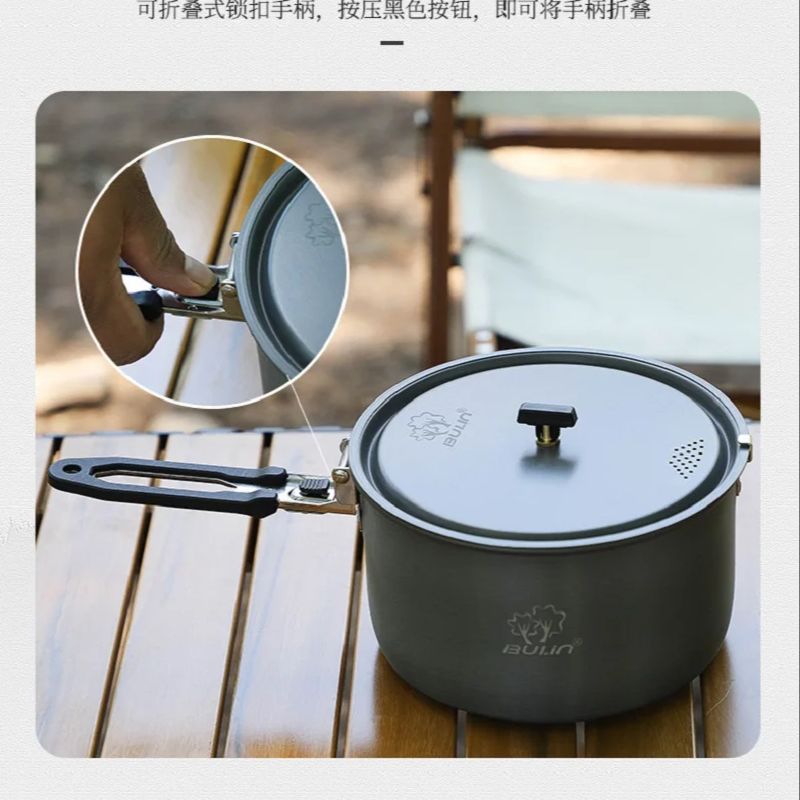Camping Cooking Pot Bulin BL20 - Camping Cooking Set Stainless Steel review and price