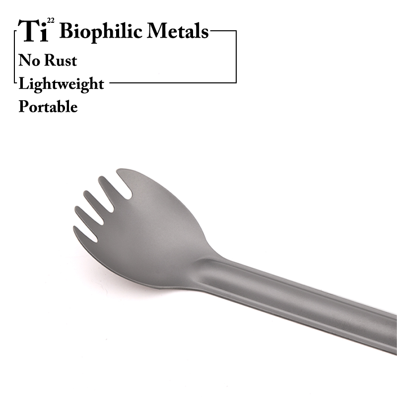 TiTo Titanium Spork Spoon Long - Camping Cooking Hardware review and price