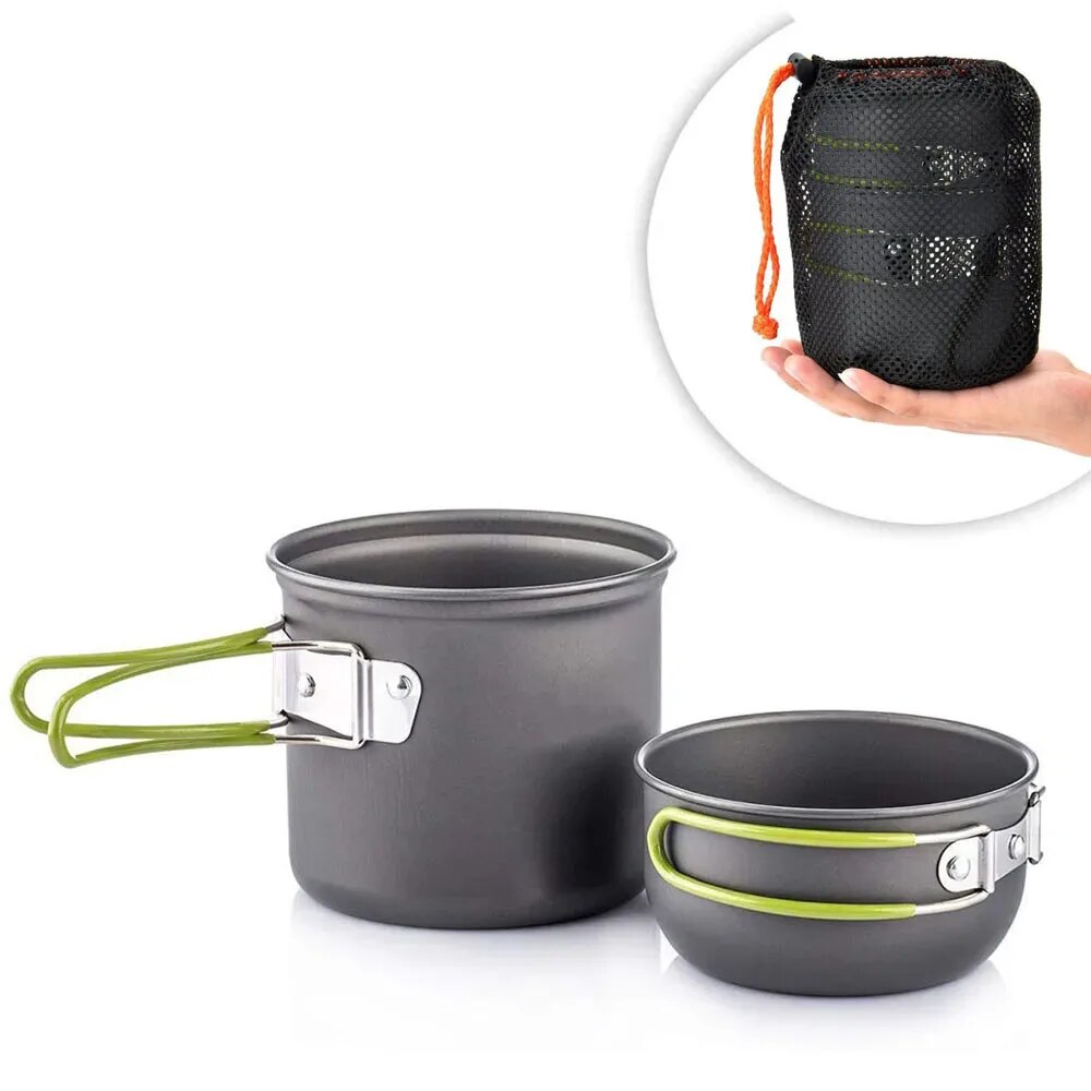 Camping Cookware Mess Kit Ultr - Camping Cooking Essentials review and price