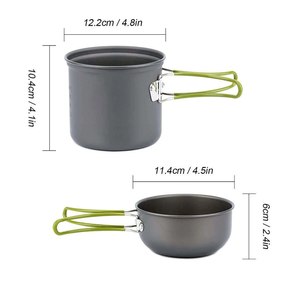 Camping Cookware Mess Kit Ultr - Camping Cooking Essentials review and price