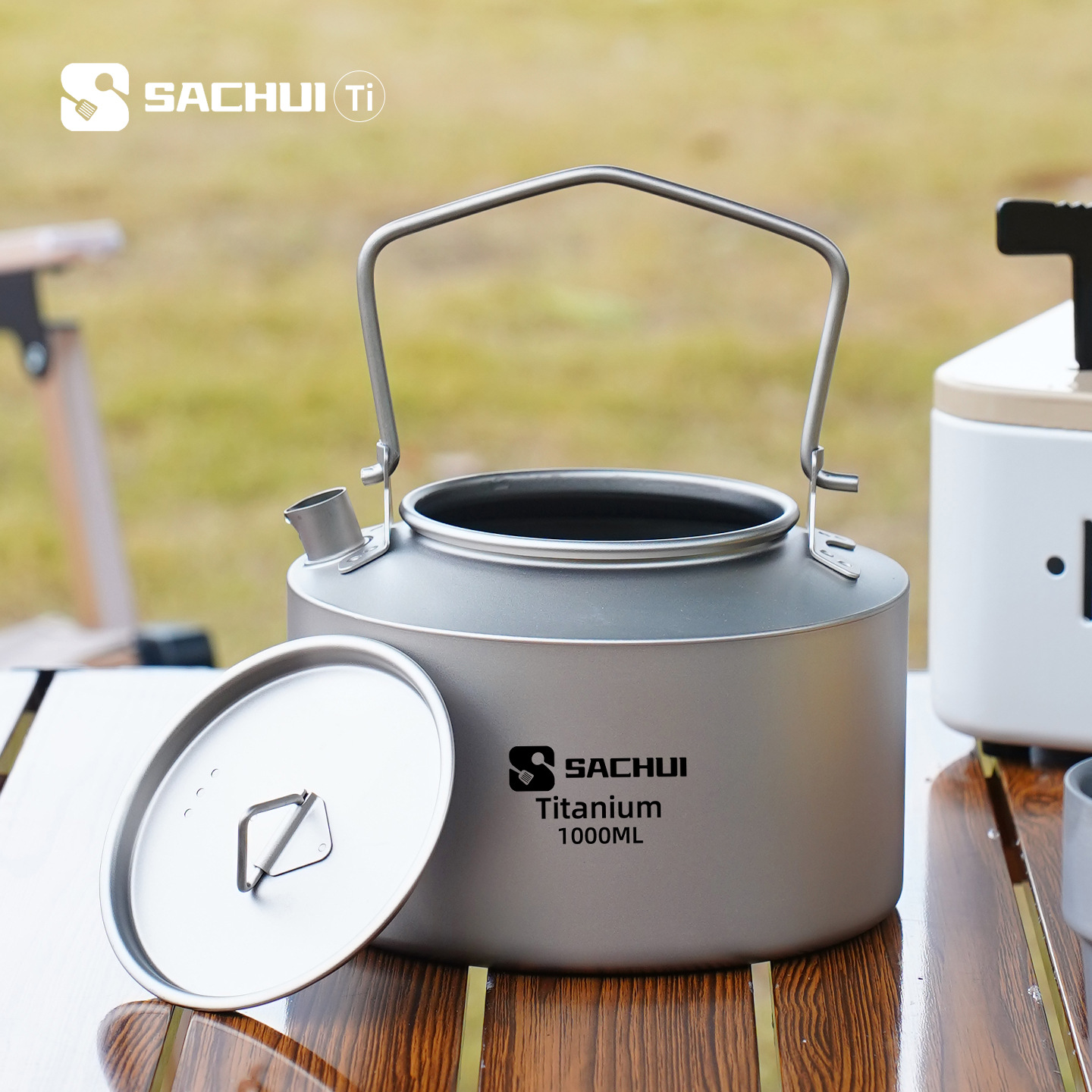1000ML Pure Titanium Kettle Ou - Camping Cooking Equipment review and price