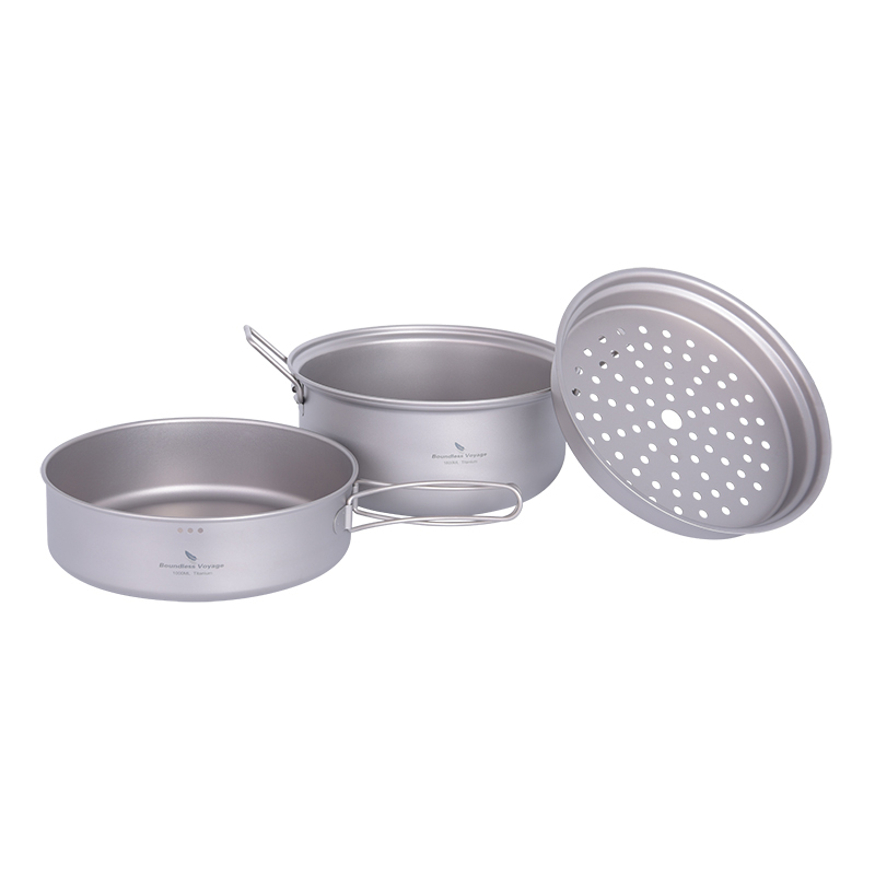 Boundless Voyage Titanium Stea - Camping Cooking Set review and price