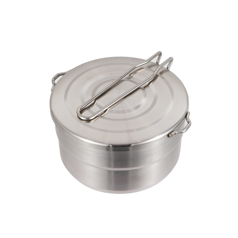 Outdoor Stainless Steel Cookin - Camping Cooking Pot With Lid review and price