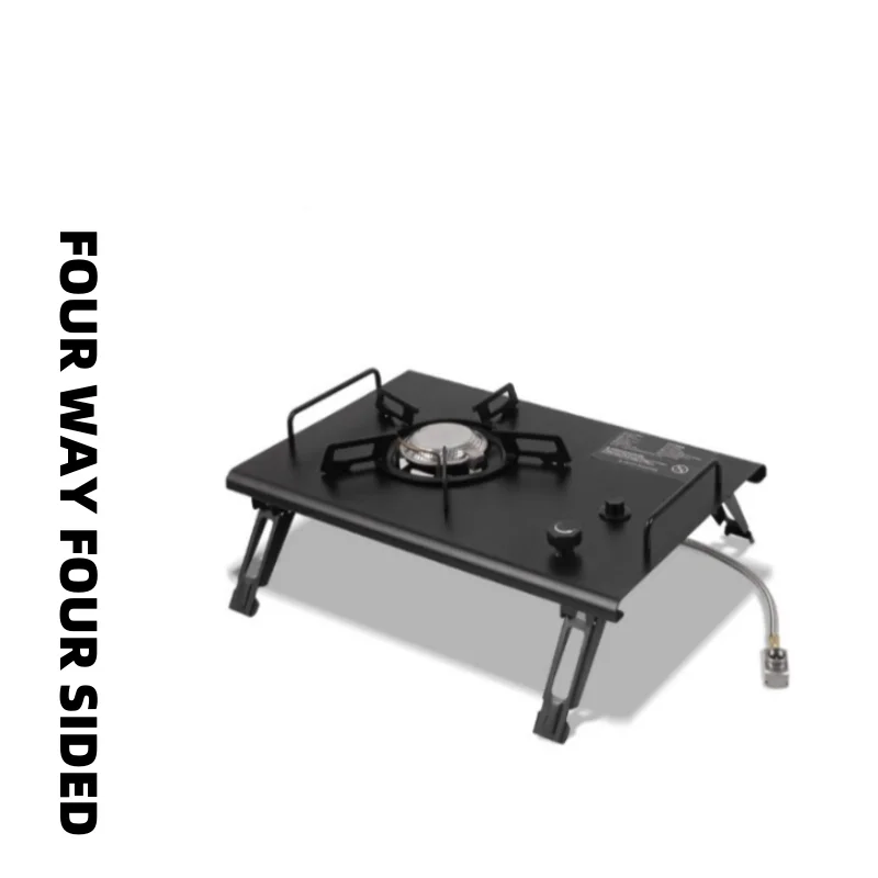 Outdoor Portable Folding Gas S - Camping Cooking Table With Windshield review and price