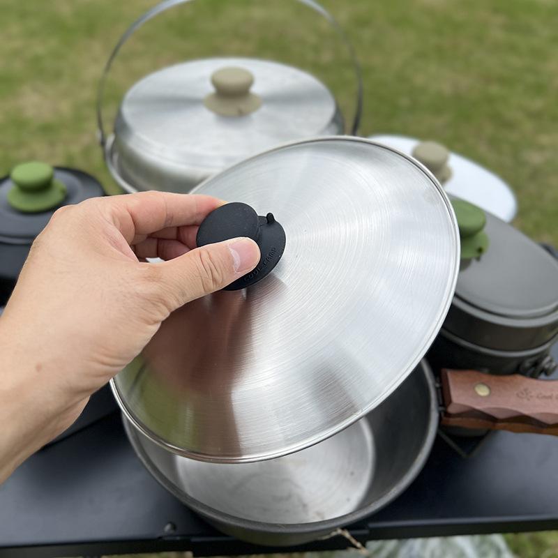 1PC Silicone Pot Lid Knob 4.9c - Camping Cooking Pot With Lid review and price