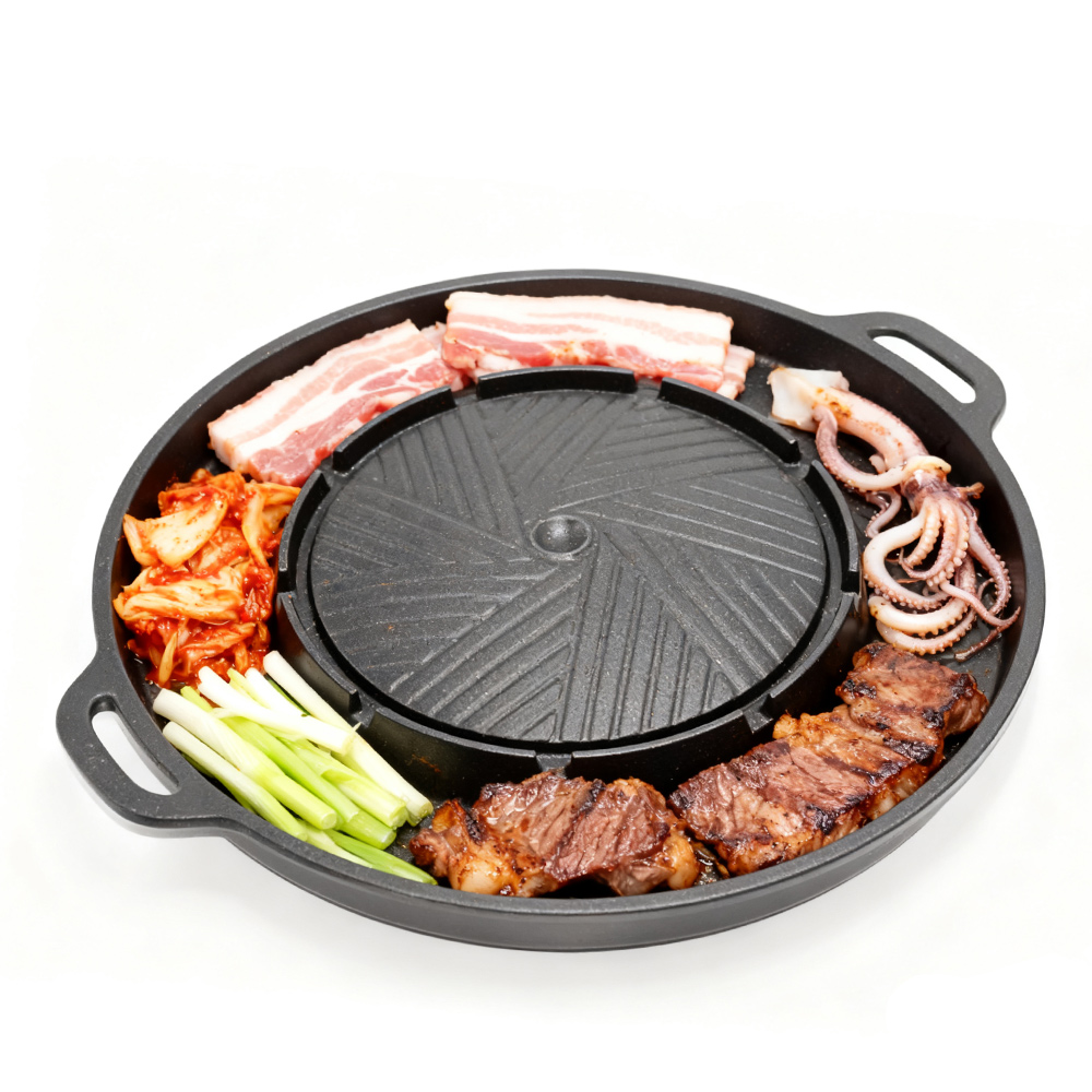 KOSUN Korean BBQ Grill Pan 2 i - Camping Cooking Equipment review and price
