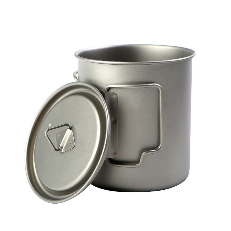 Camping Titanium Cups 450ml 55 - Camping Cooking Hardware review and price
