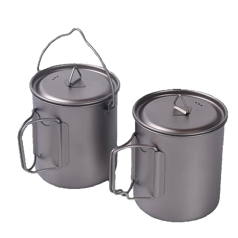 Camping Titanium Cups 450ml 55 - Camping Cooking Hardware review and price