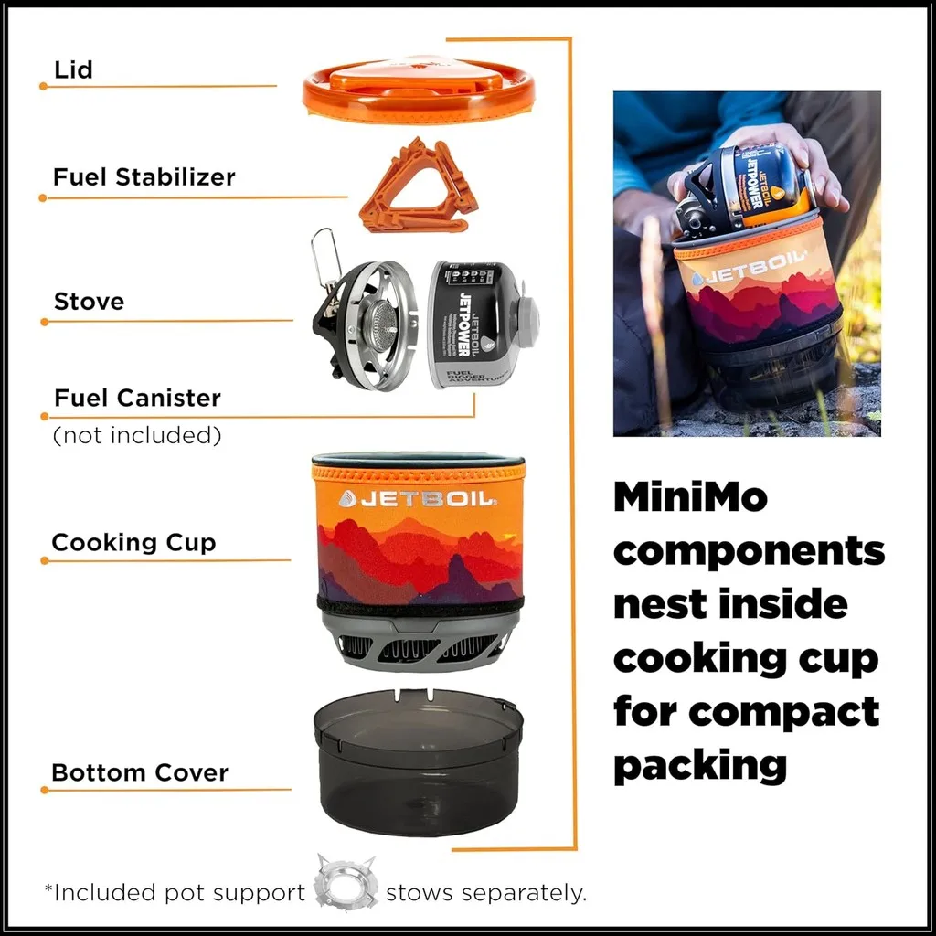 Jetboil MiniMo Camping and Bac - Camping Cooking Jetboil review and price