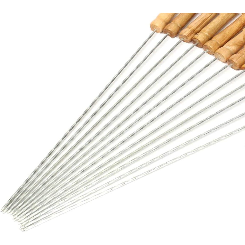 Reusable BBQ Skewers for Grill - Camping Cooking Essentials review and price