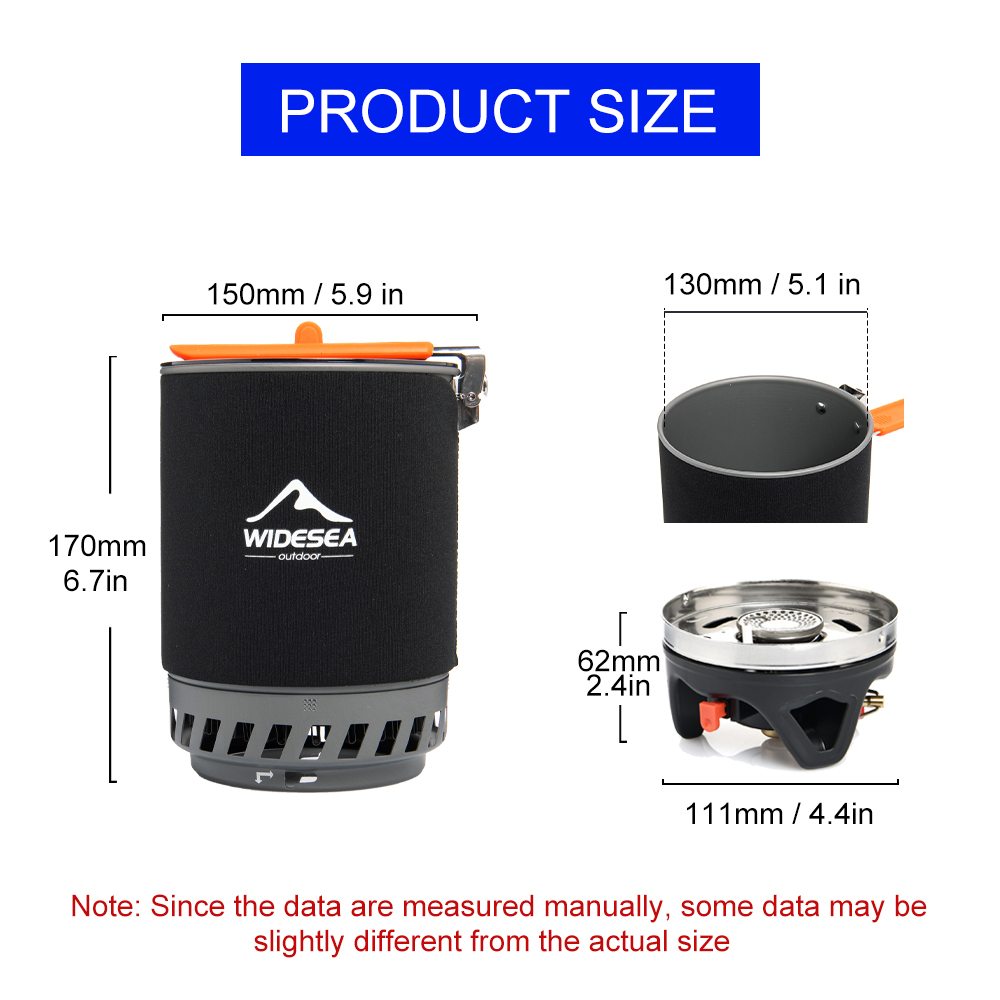 Widesea Camping Cooking System - Camping Cooking Set review and price