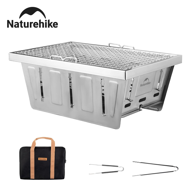 Naturehike Camping Charcoal Gr - Camping Cooking Table With Windshield review and price
