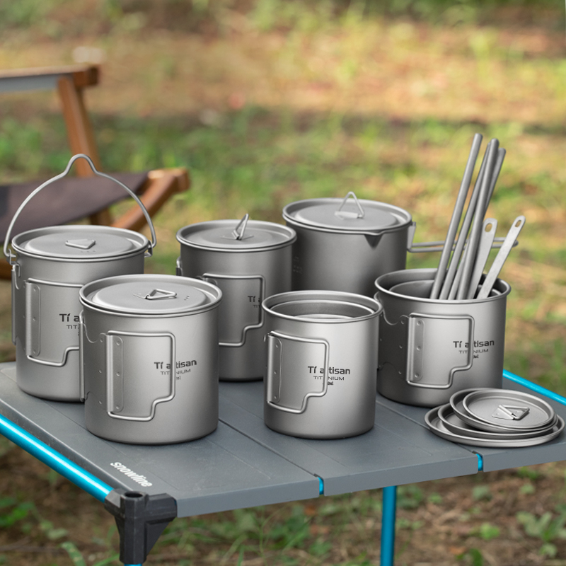Tiartisan Outdoor Titanium Lig - Camping Cooking Set Stainless Steel review and price