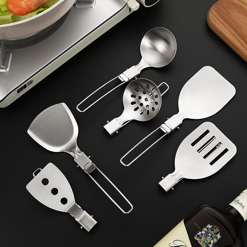 4PCS Outdoor Folding Kitchenwa - Camping Cooking Bundle review and price