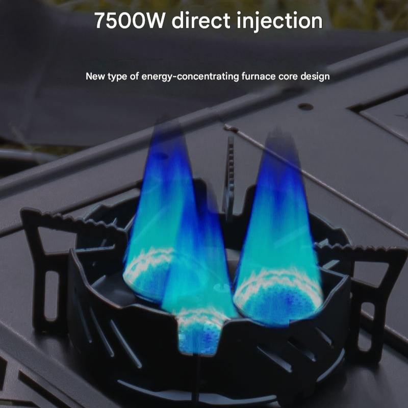 Mini Split Gas Stove Half Unit - Camping Cooking Table With Windshield review and price