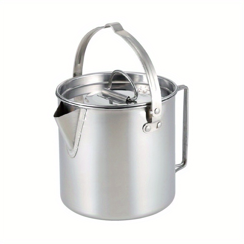 1PC Compact and Portable 1.2L  - Camping Cooking Set Stainless Steel review and price