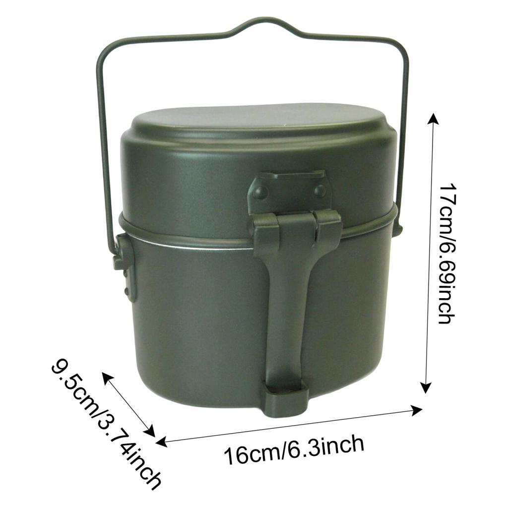 Outdoor Cooking Pot Set Alumin - Camping Cooking Kit Box review and price