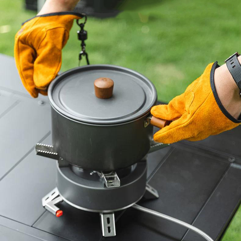Bbq Gloves for Cooking Food, H - Camping Cooking Essentials review and price