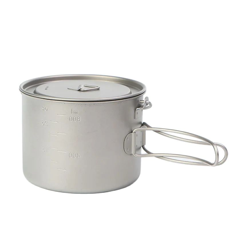 Outdoor Picnic Titanium Cookin - Camping Cooking Set Stainless Steel review and price