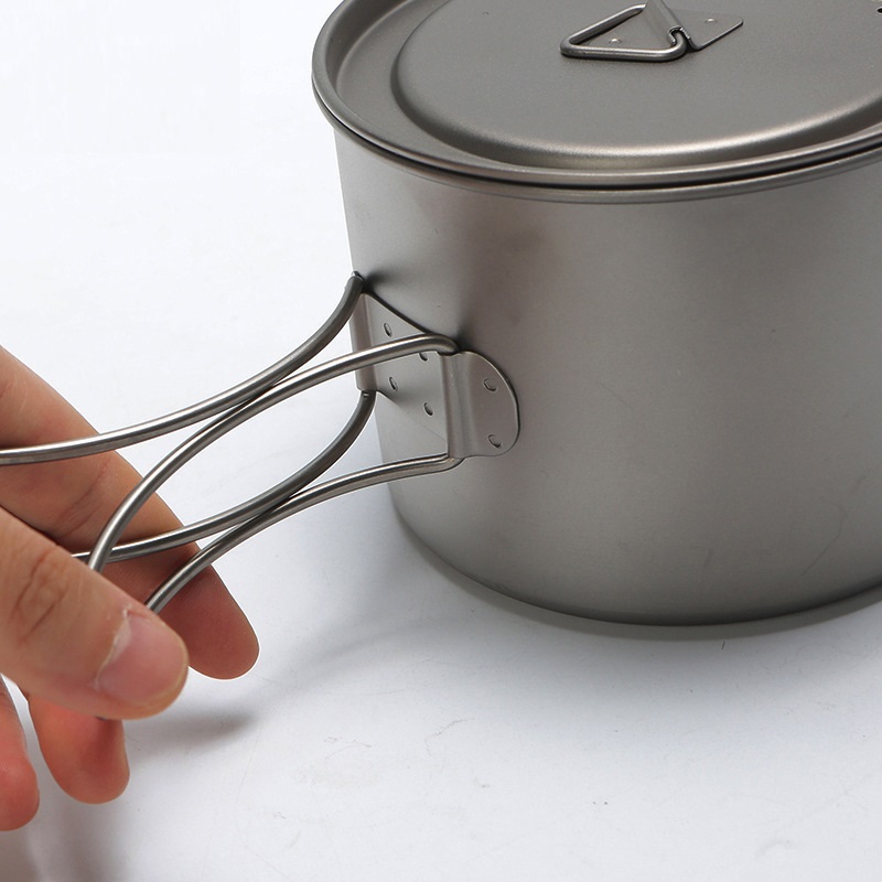 Outdoor Picnic Titanium Cookin - Camping Cooking Set Stainless Steel review and price