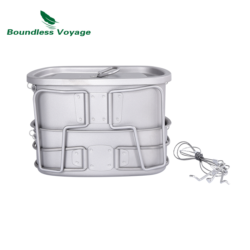 Boundless Voyage Titanium Pot  - Camping Cooking Bundle review and price
