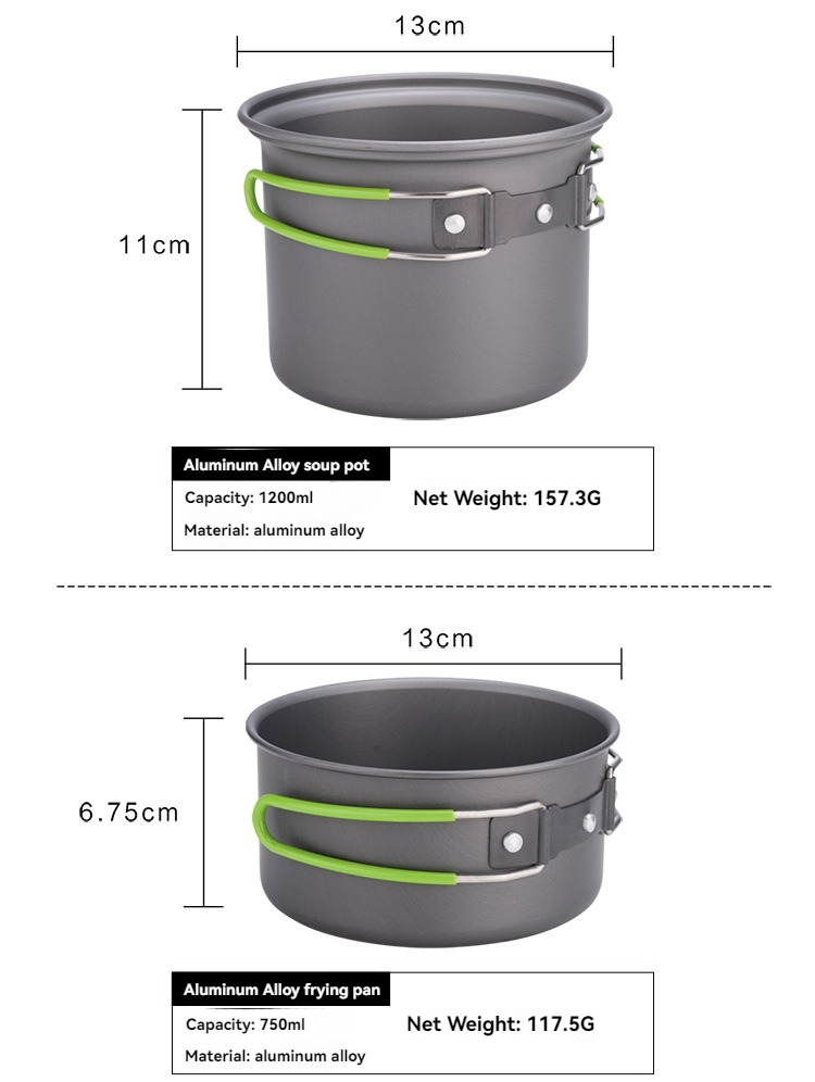 BRS-T15A Camping Cookware Mess - Camping Cooking Set review and price