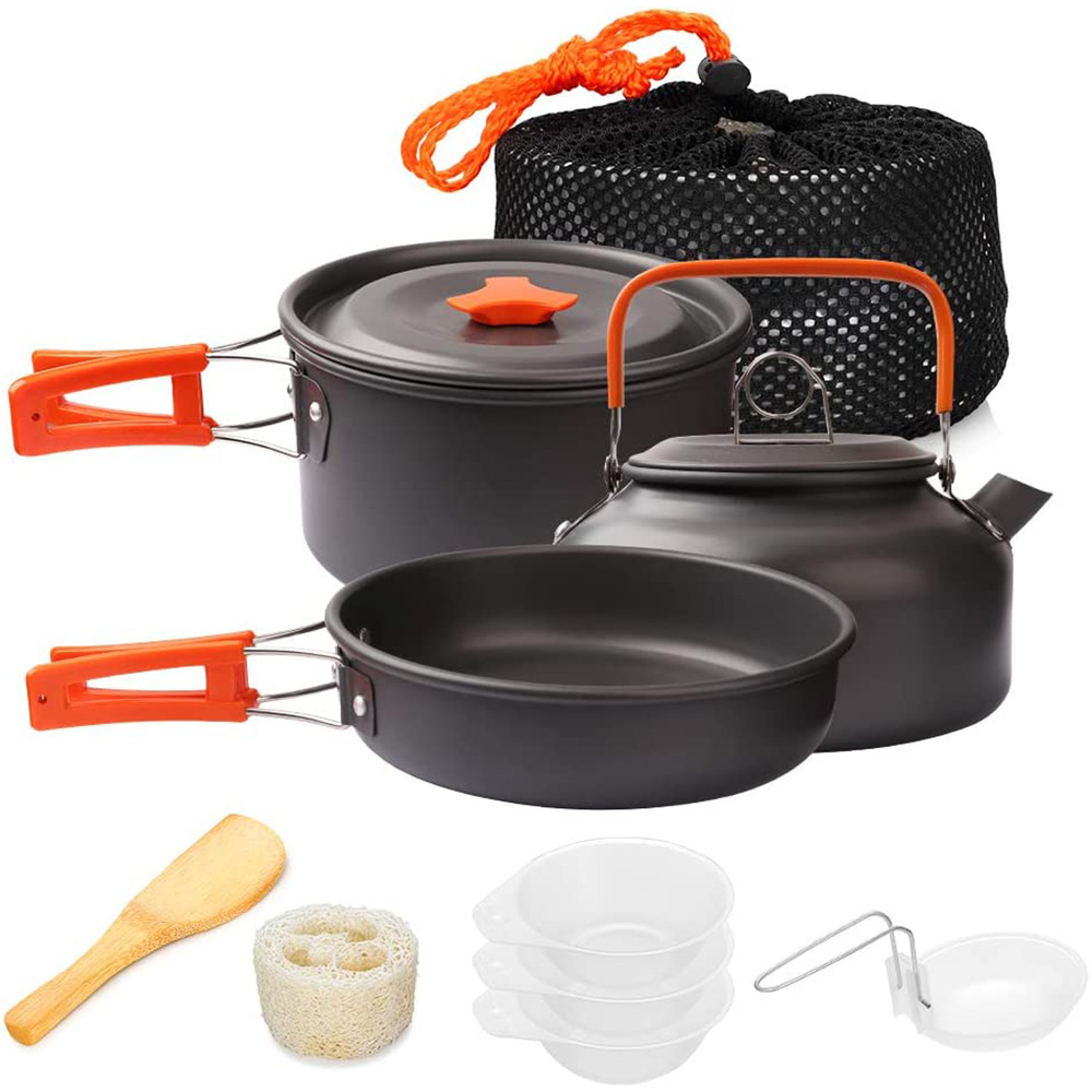 1pcs/1set Camping Cookware Kit - Camping Cooking Mesh review and price