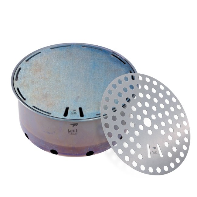 Outdoor Titanium Portable Flat - Camping Cooking Table With Windshield review and price