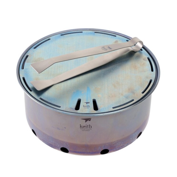 Outdoor Titanium Portable Flat - Camping Cooking Table With Windshield review and price