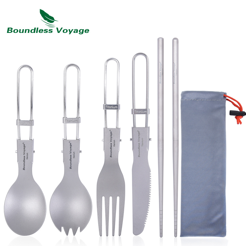 Boundless Voyage Titanium Camp - Camping Cooking Set Stainless Steel review and price