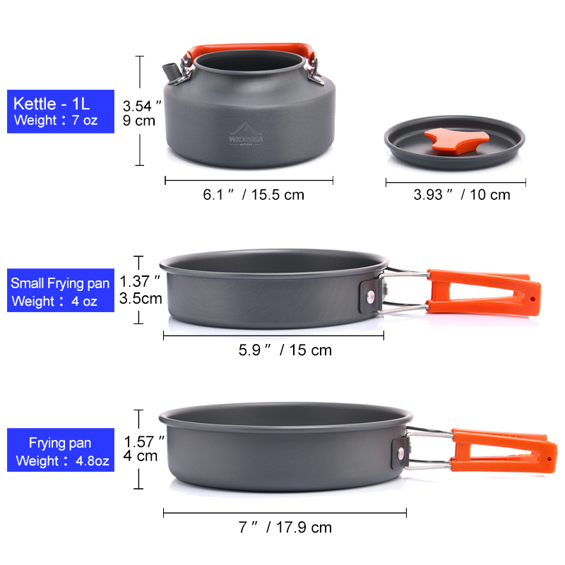 Widesea Camping Outdoor Cookwa - Camping Cooking Bundle review and price