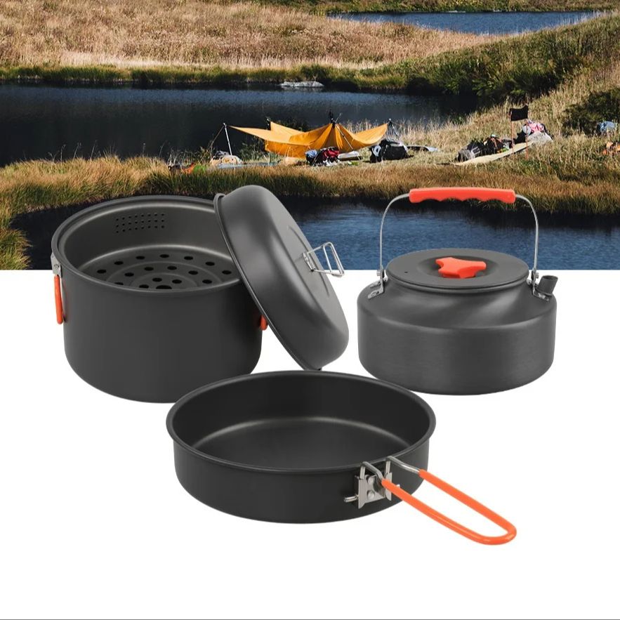 Outdoor Cookware Set Camping C - Camping Cooking Set review and price