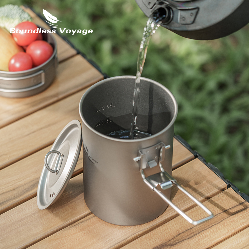 Boundless Voyage 900ml Titaniu - Camping Cooking Mesh review and price