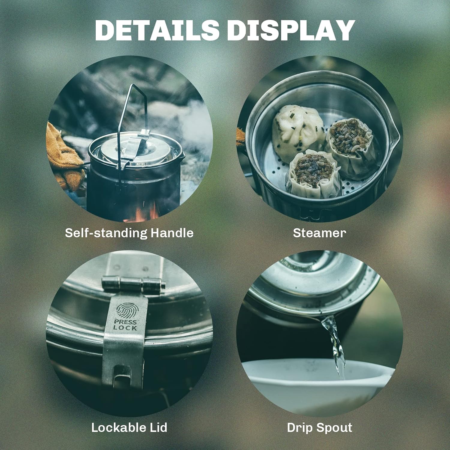 Fire-Maple 1.2L Stainless Stee - Camping Cooking Set Stainless Steel review and price