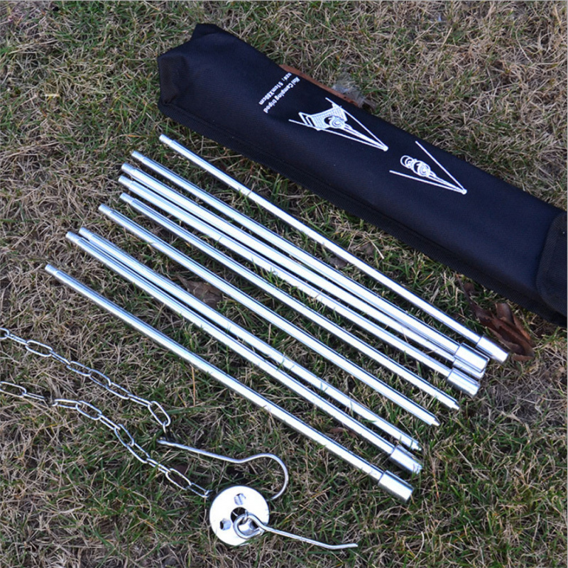 Outdoor Winter Camping Campfir - Camping Cooking Pot Tripod review and price