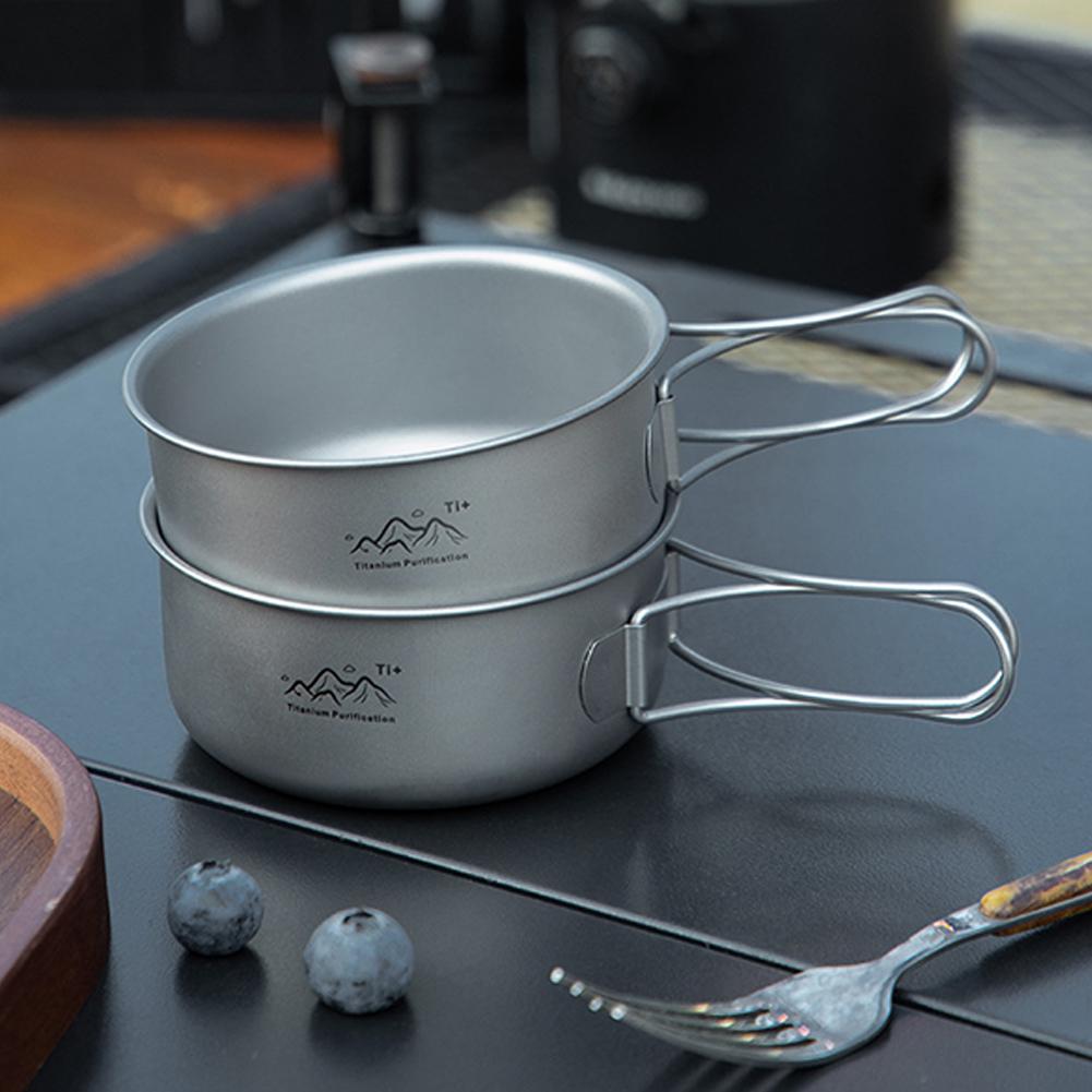 Ultralight Titanium Backpackin - Camping Cooking Set Stainless Steel review and price