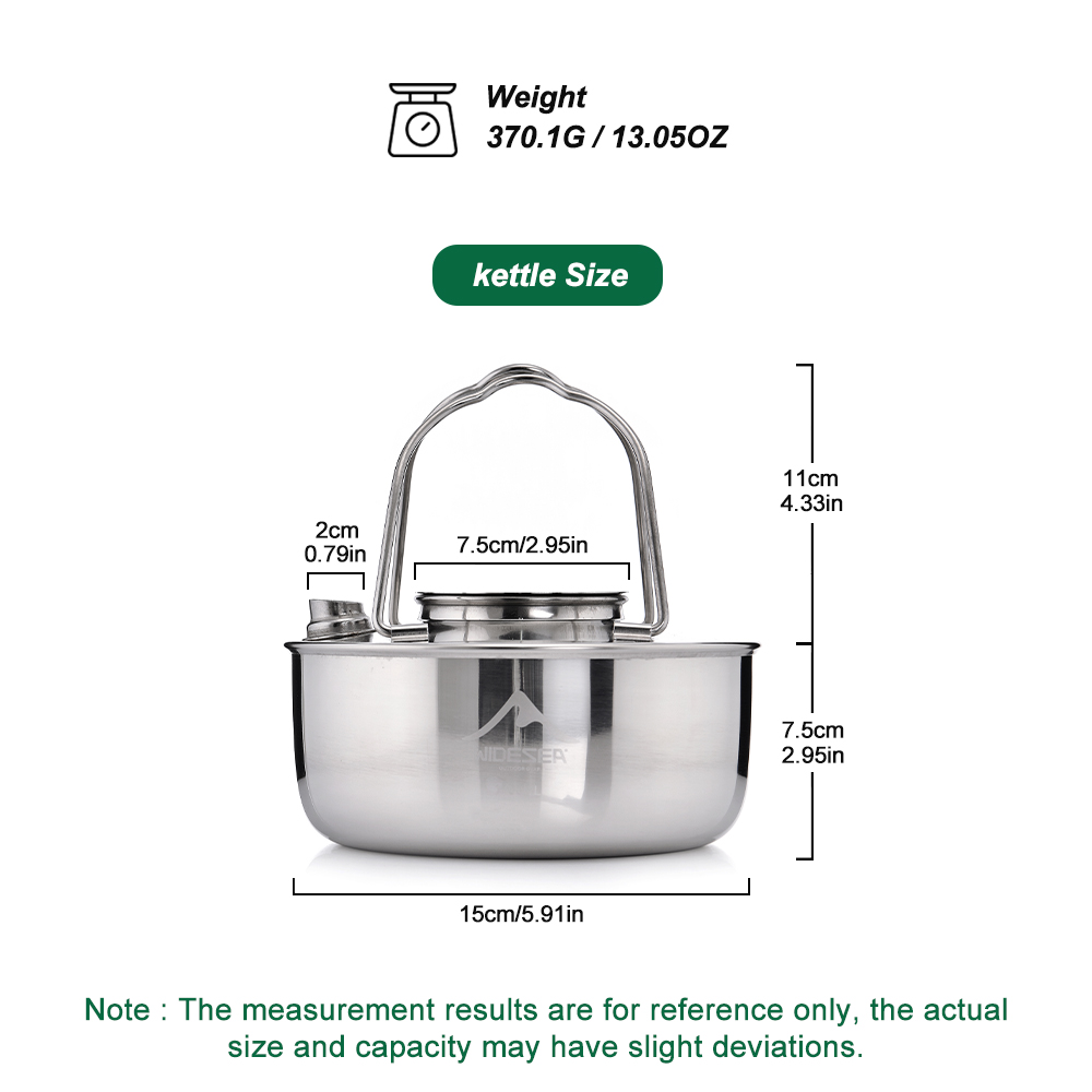 Widesea Camping Outdoor 1.7L S - Camping Cooking Essentials review and price