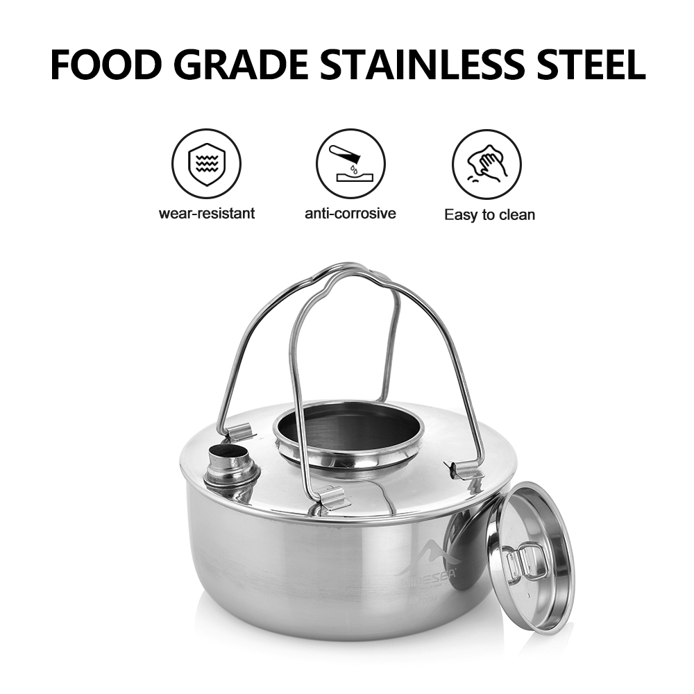 Widesea Camping Outdoor 1.7L S - Camping Cooking Essentials review and price