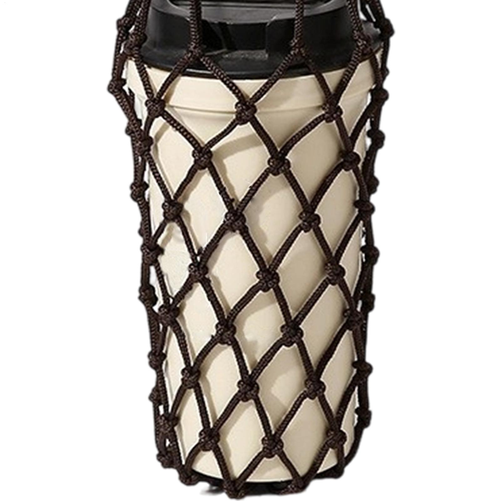 1pcs Water Bottle Bag Crochet  - Camping Cooking Bag review and price