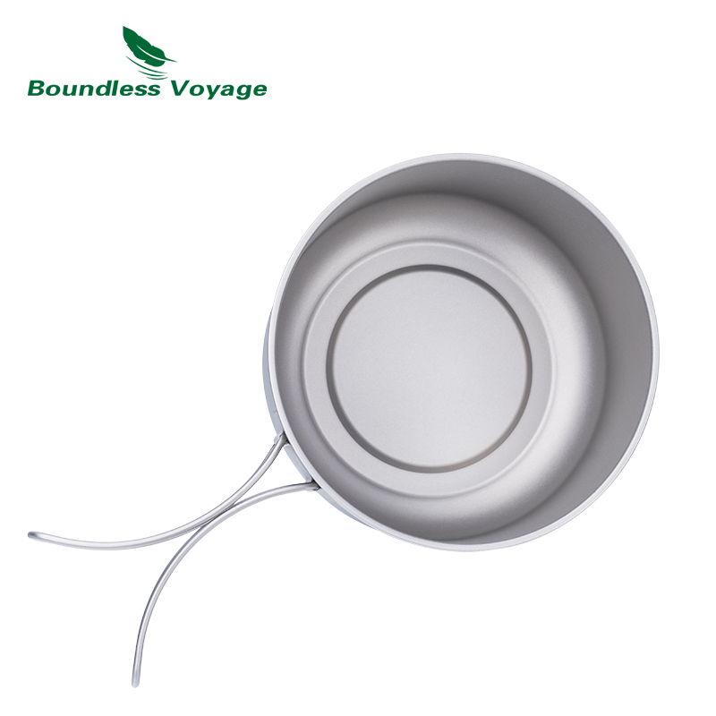 Boundless Voyage Titanium Camp - Camping Cooking Pot With Lid review and price