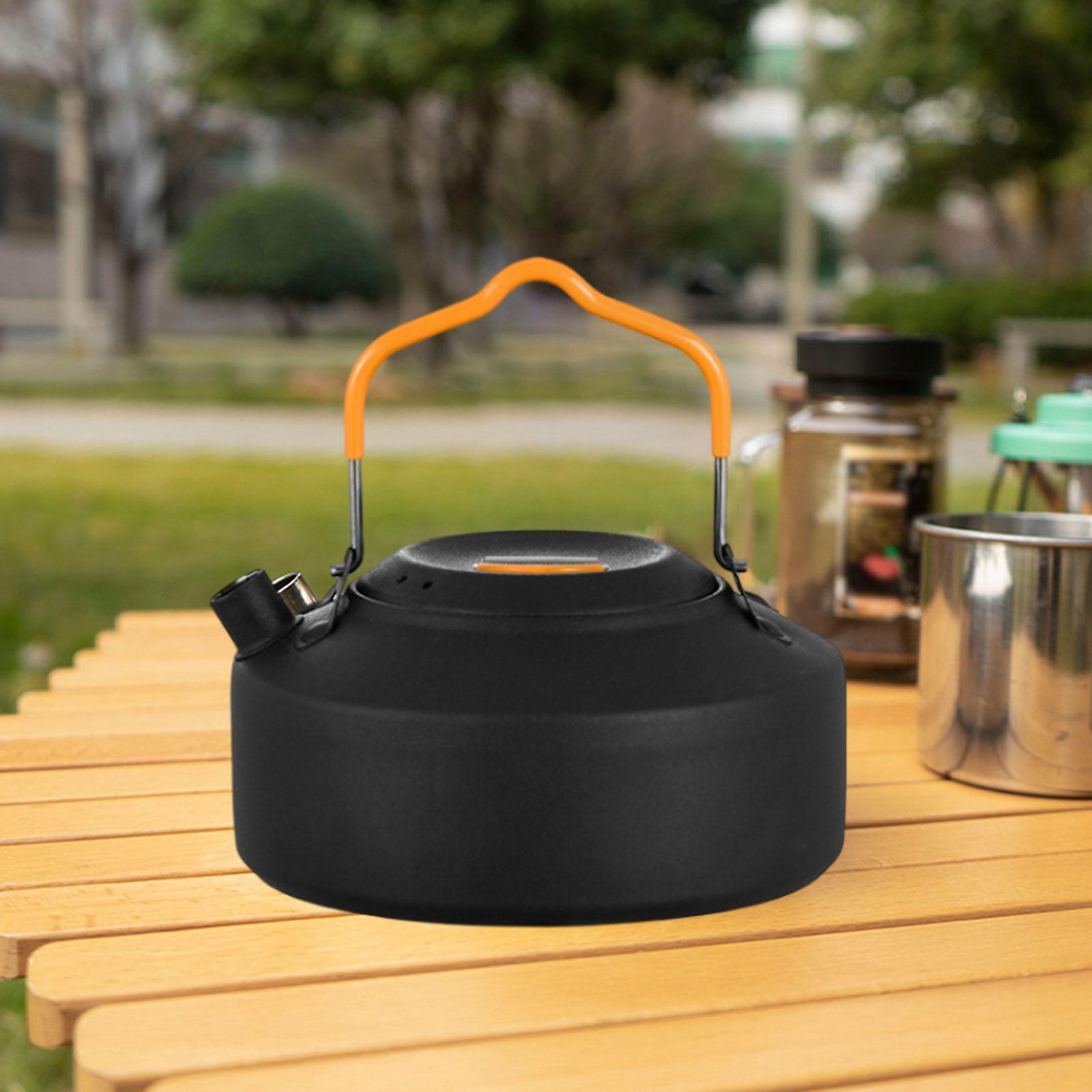 Portable Camping Kettle Coffee - Camping Cooking Pot With Lid review and price
