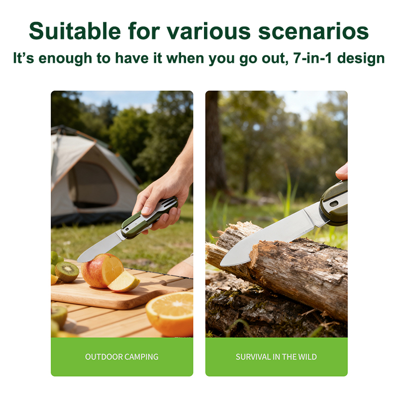 New Stainless Steel 7In1 Campi - Camping Cooking Set Stainless Steel review and price