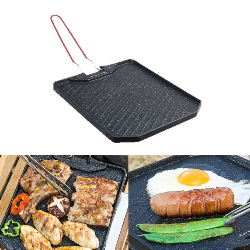 Outdoor camping barbecue pan H - Camping Cooking Heater review and price
