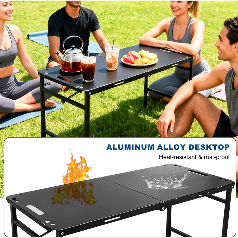 Camping Table Adjustable Foldi - Camping Cooking Bag review and price