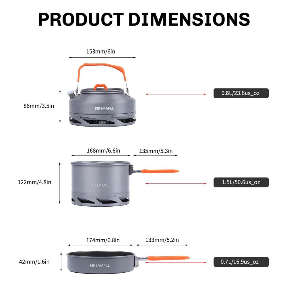 Fire Maple Camping Cookware Ut - Camping Cooking Bundle review and price